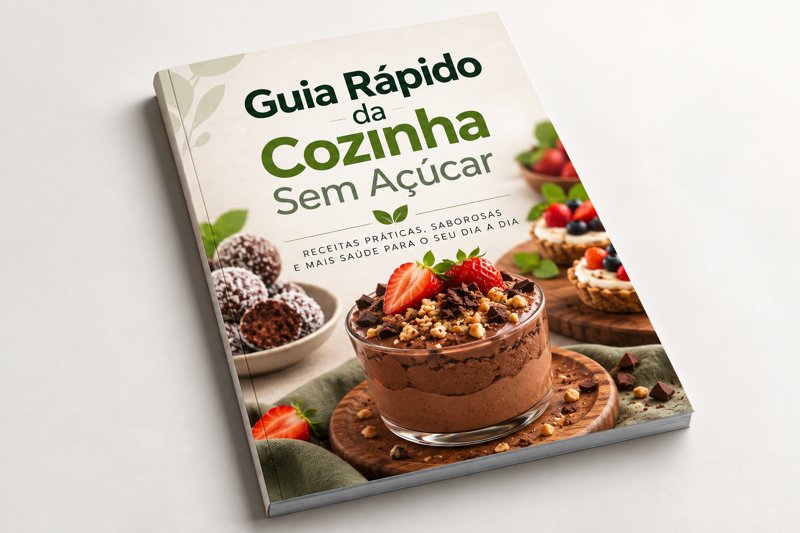 Guia Rápido da Cozinha Sem Açúcar