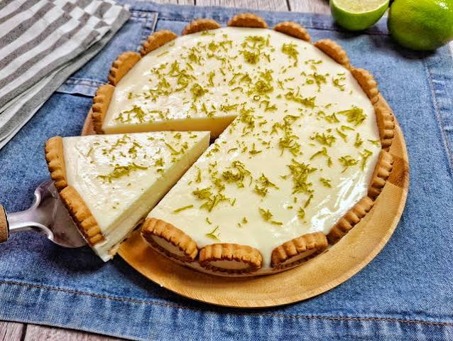 Torta de Limão sem açúcar